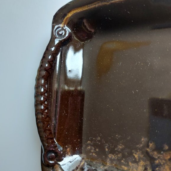 Beautiful Rectangular Pottery Tray - Picture 11 of 12
